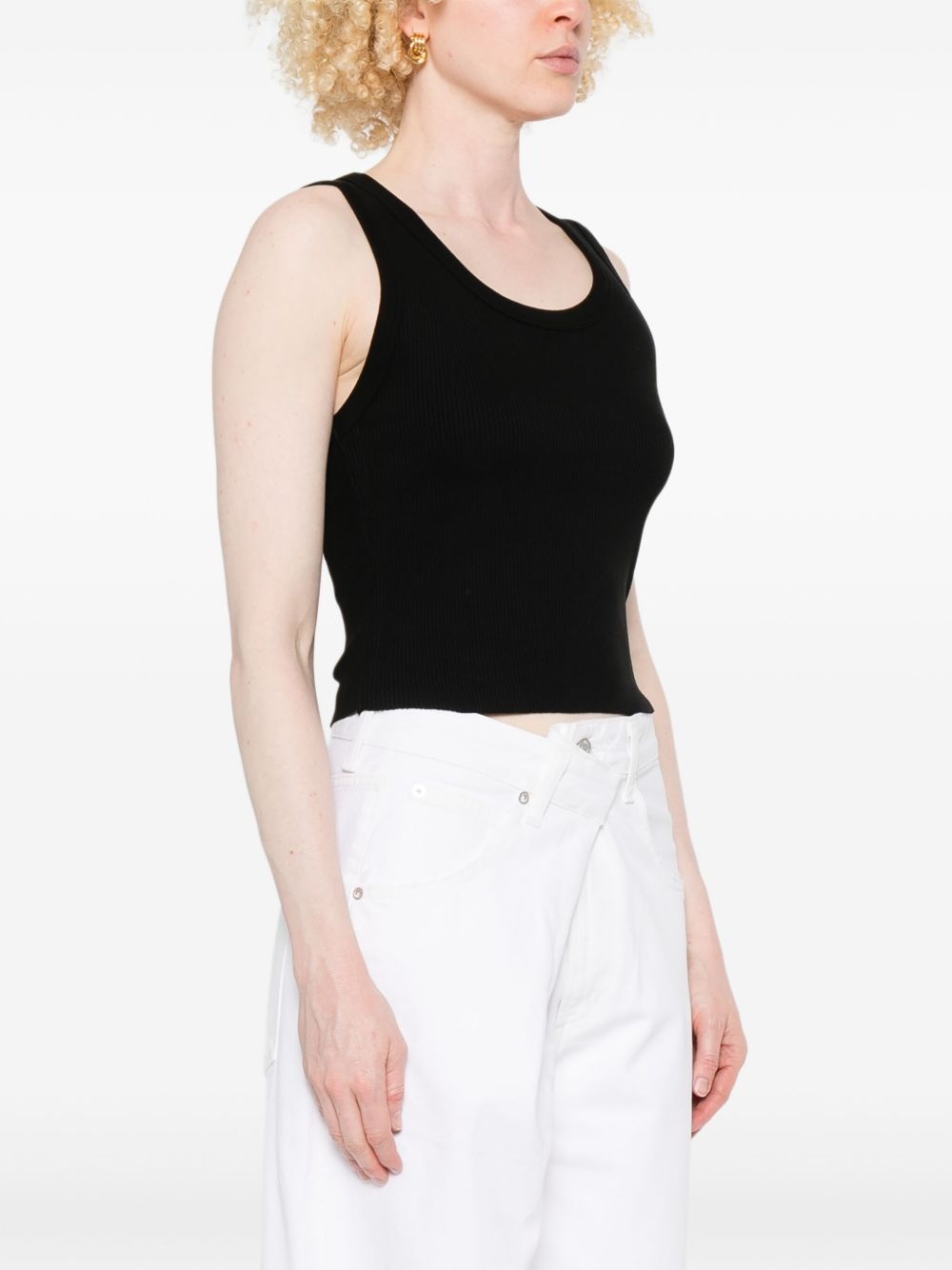 ribbed tank top - 3