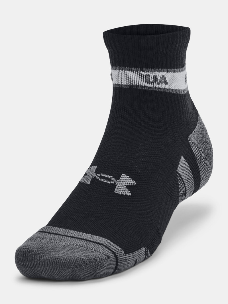 Unisex UA Performance Tech 3-Pack Quarter Socks 1