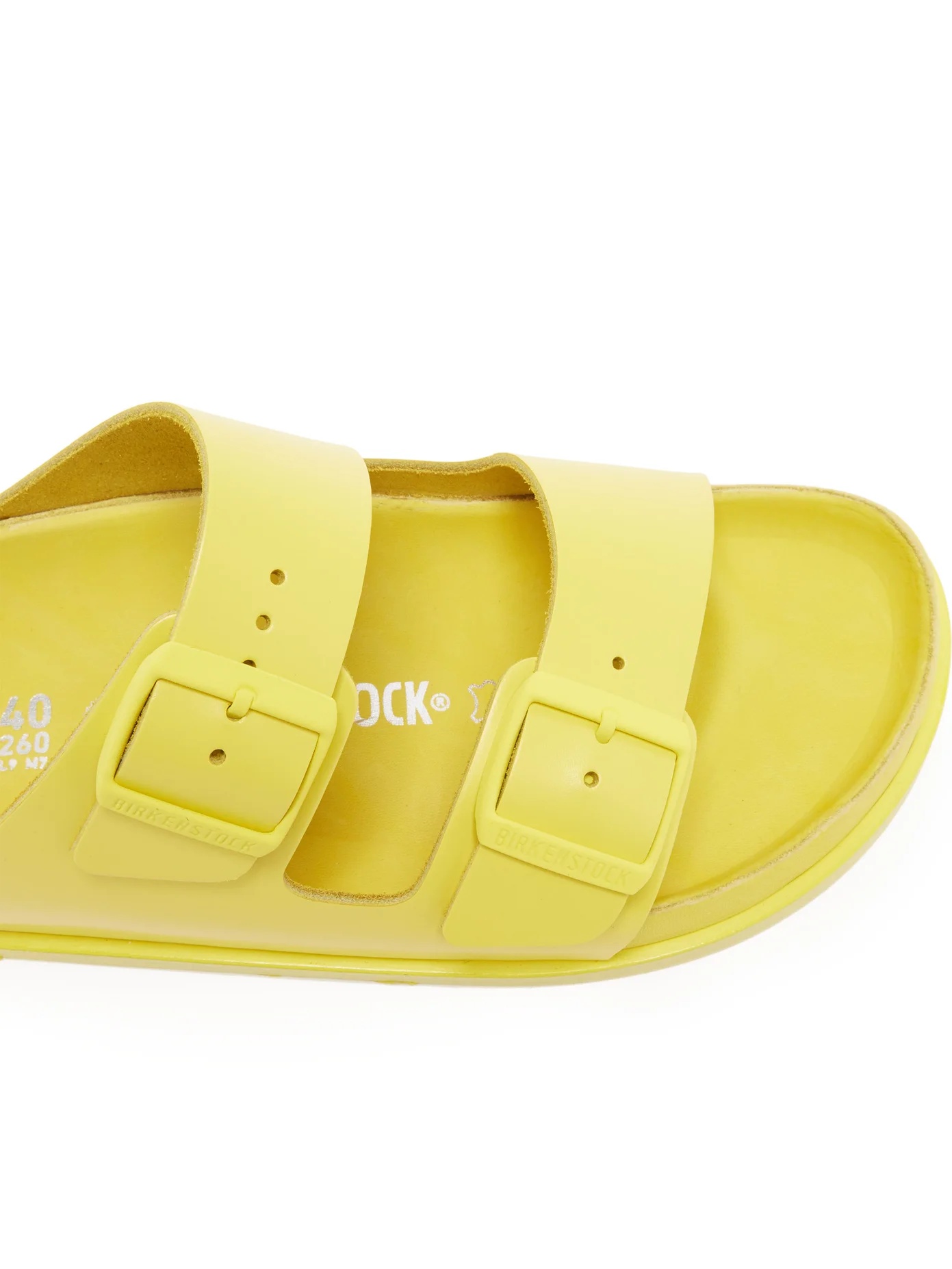 Arizona leather slides - 6