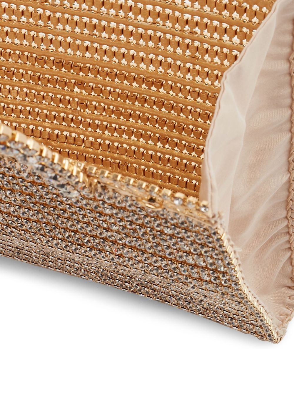 crystal-embellished shoulder bag - 3