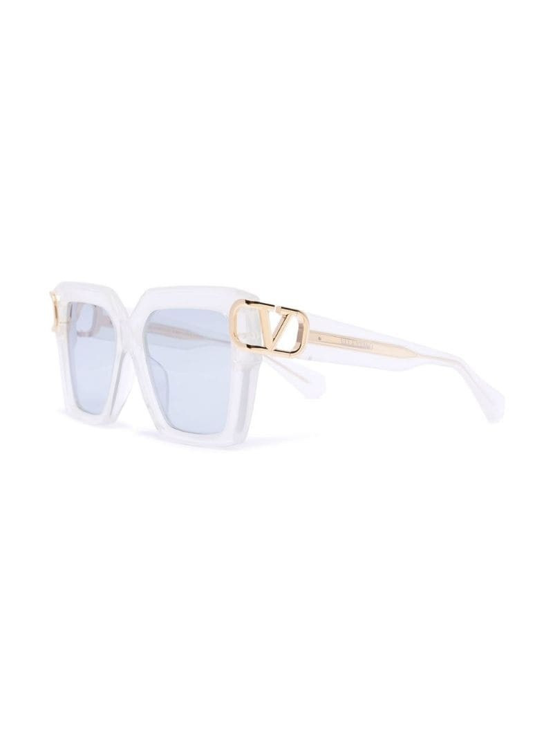 Valentino VLogo Signature square-frame sunglasses outlook