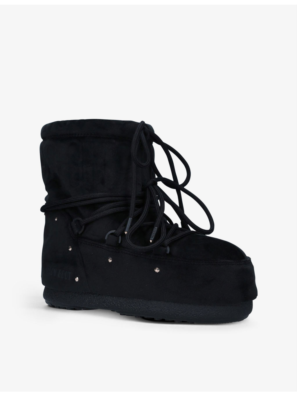 Mars lace-up velvet ankle boots - 3