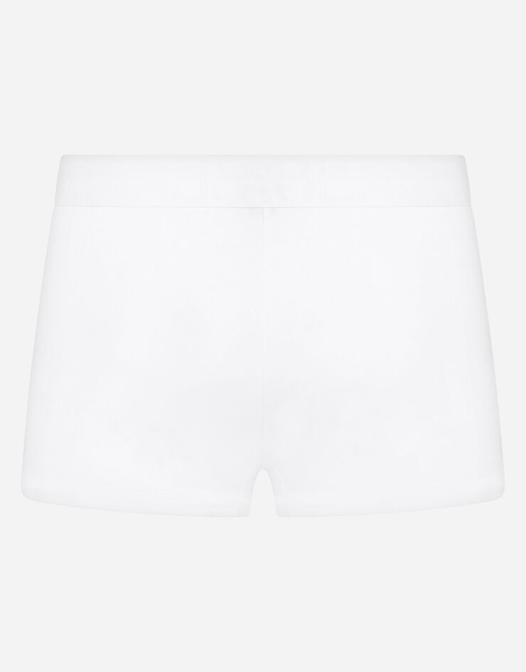 Two-way stretch cotton boxers with patch - 3