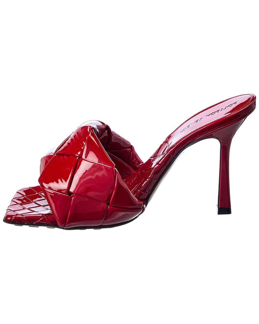 Bottega Veneta The Lido Intrecciato Patent Sandal - 2