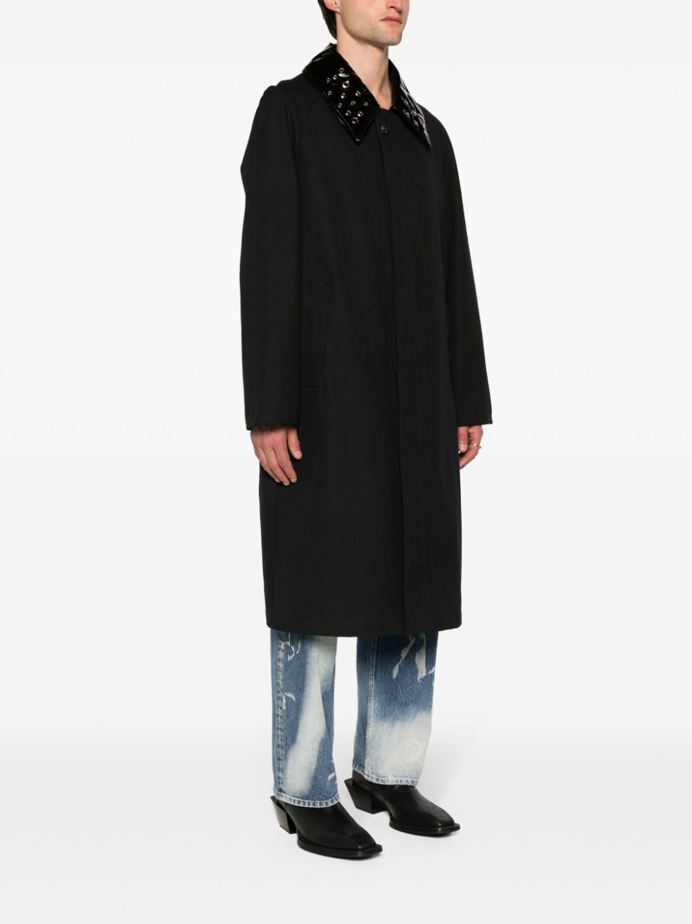 Ãtran single-breasted coat - 3