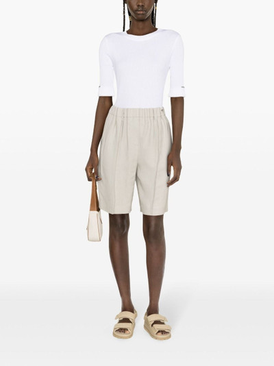 Brunello Cucinelli pleated tailored shorts outlook