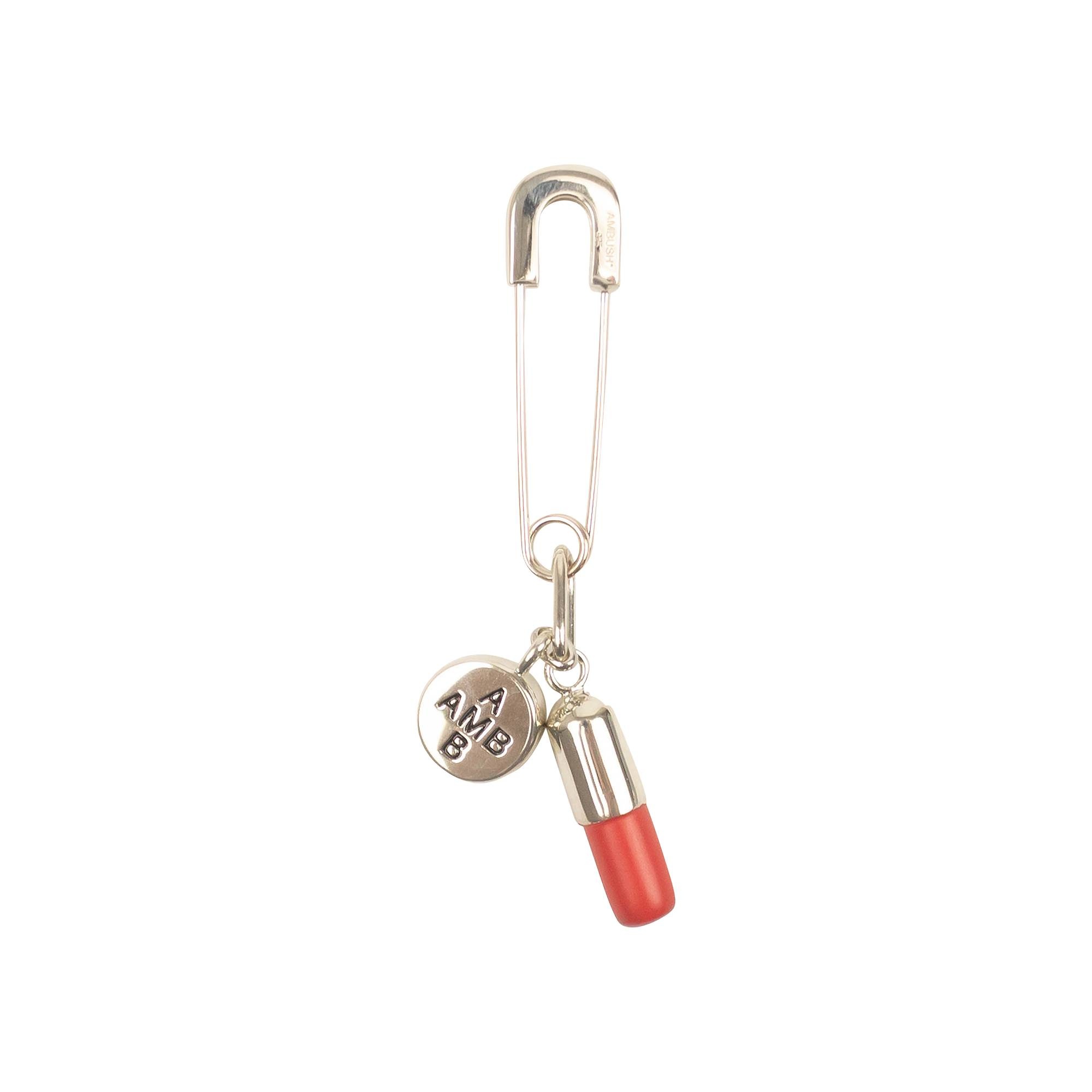 Ambush Pill Charm Earring 'Grey' - 1