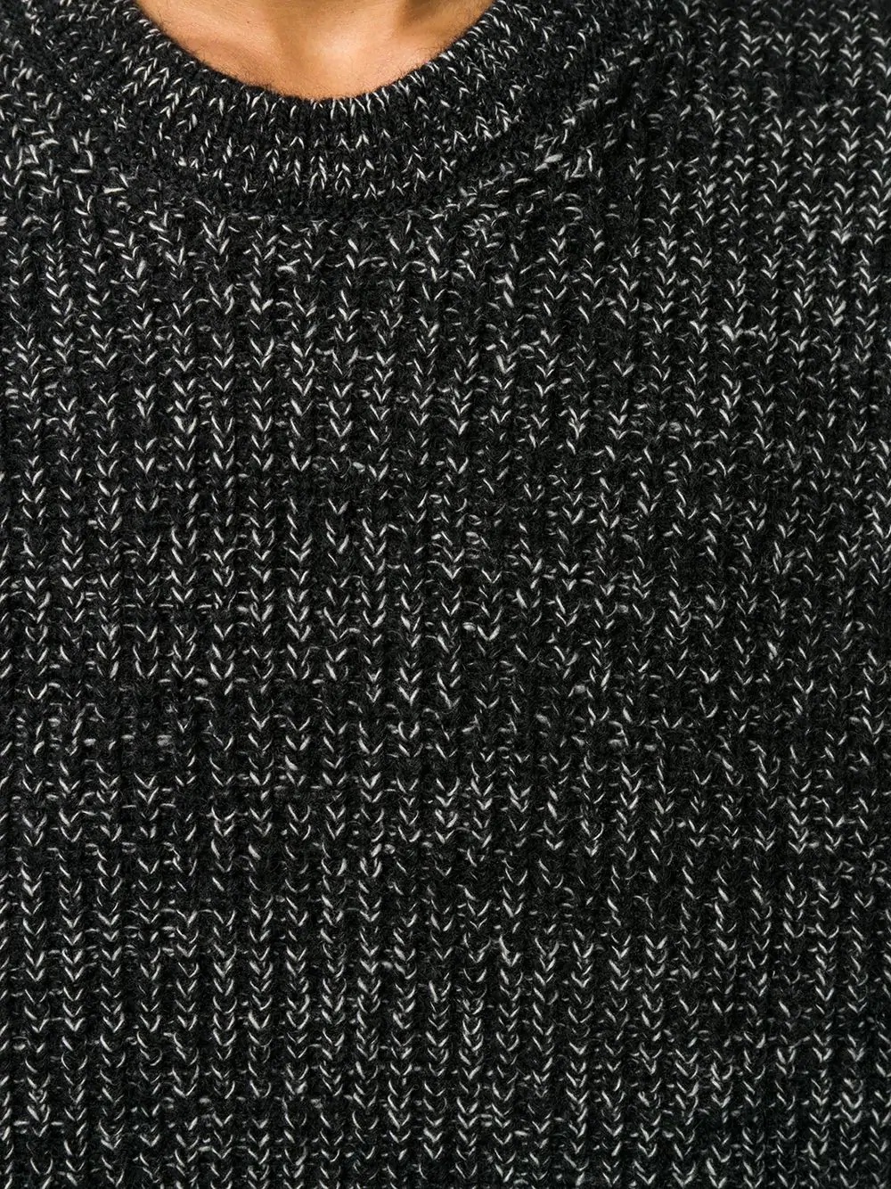 black wool jumper - 5