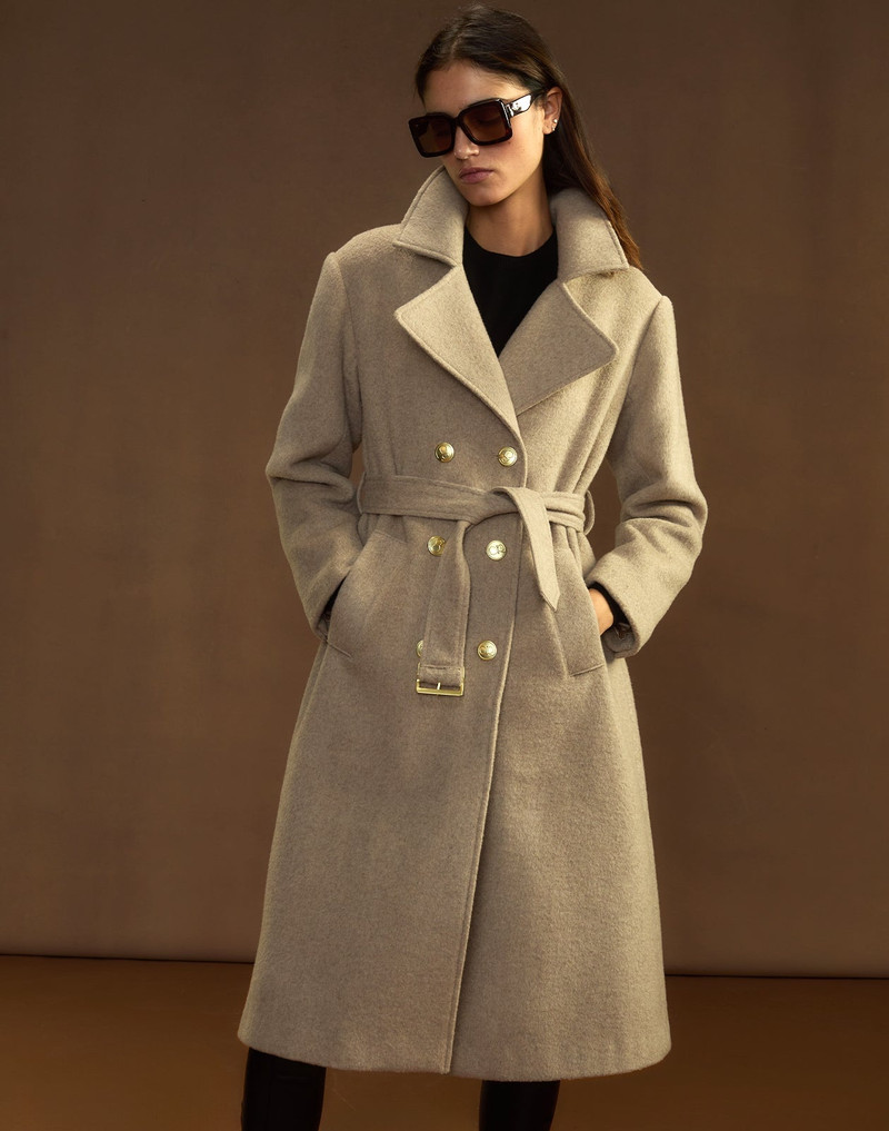 Noa Wool Cocoon Coat 1