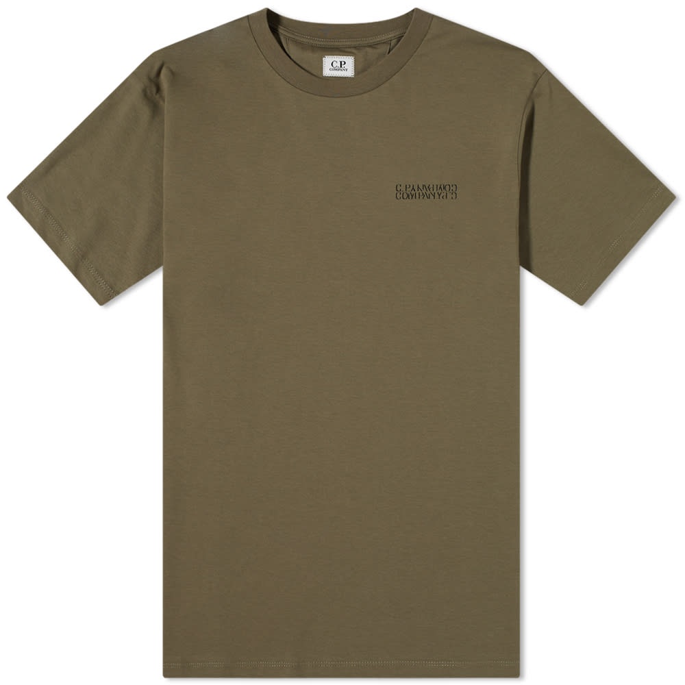 C.P. Company Reverse Logo Tee - 1