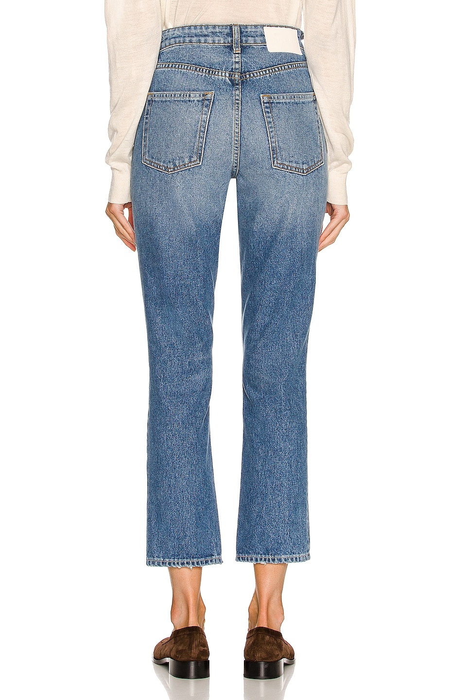 Karolina High Rise Straight Crop - 3