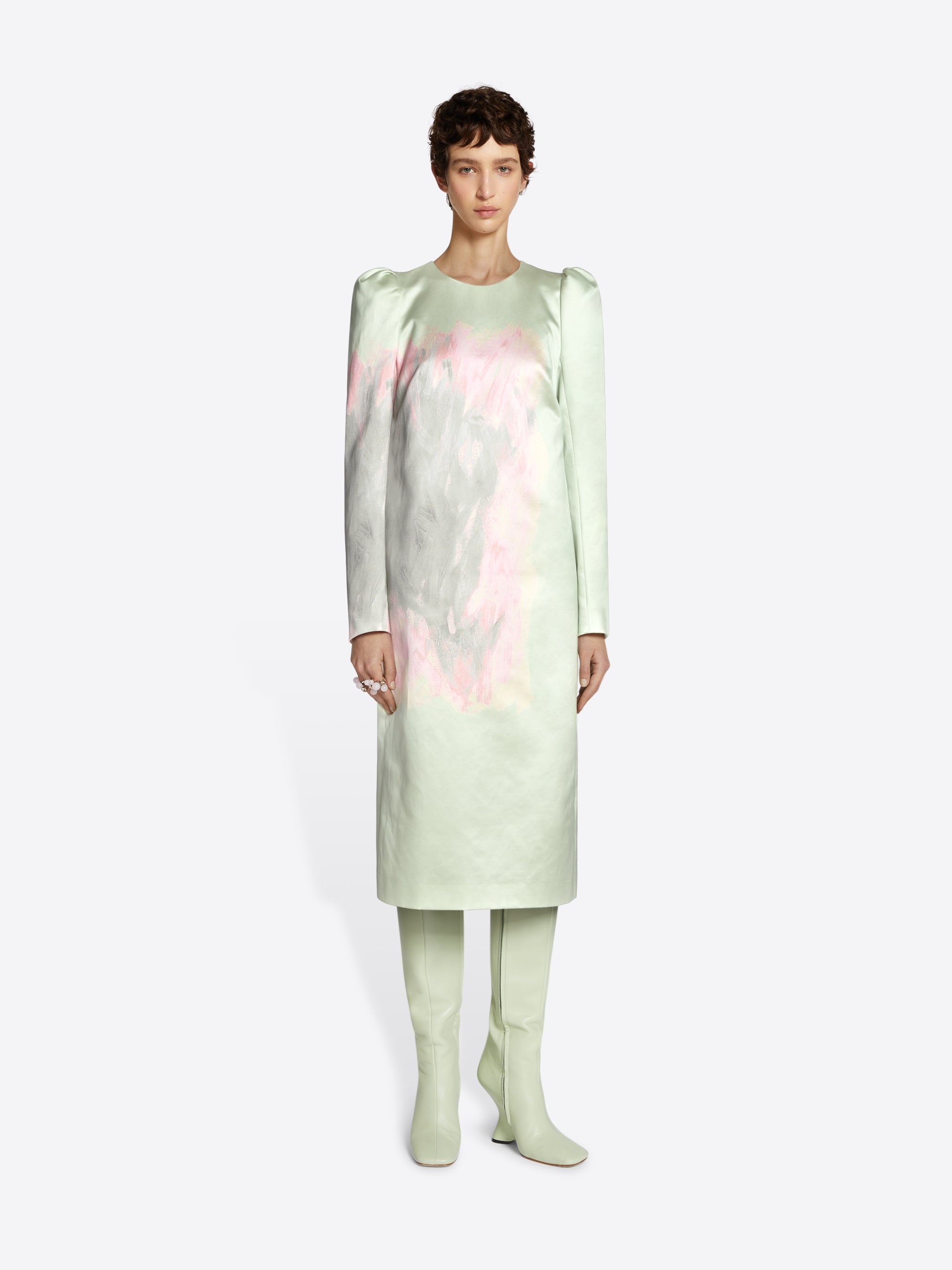 PRINTED SACK DRESS - 2