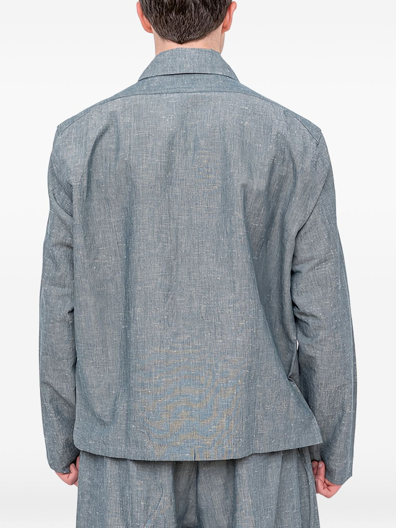 long-sleeve chambray shirt 4
