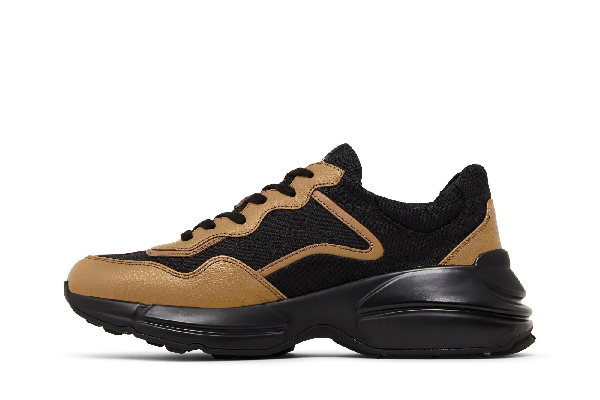Gucci Rhyton 'Maxi GG Supreme - Black Khaki Beige' - 3
