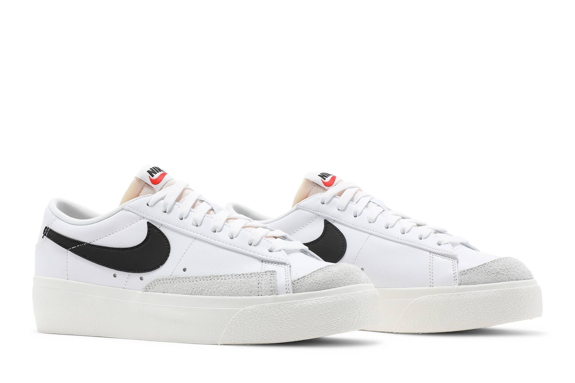 Wmns Blazer Low Platform 'White Black' - 8