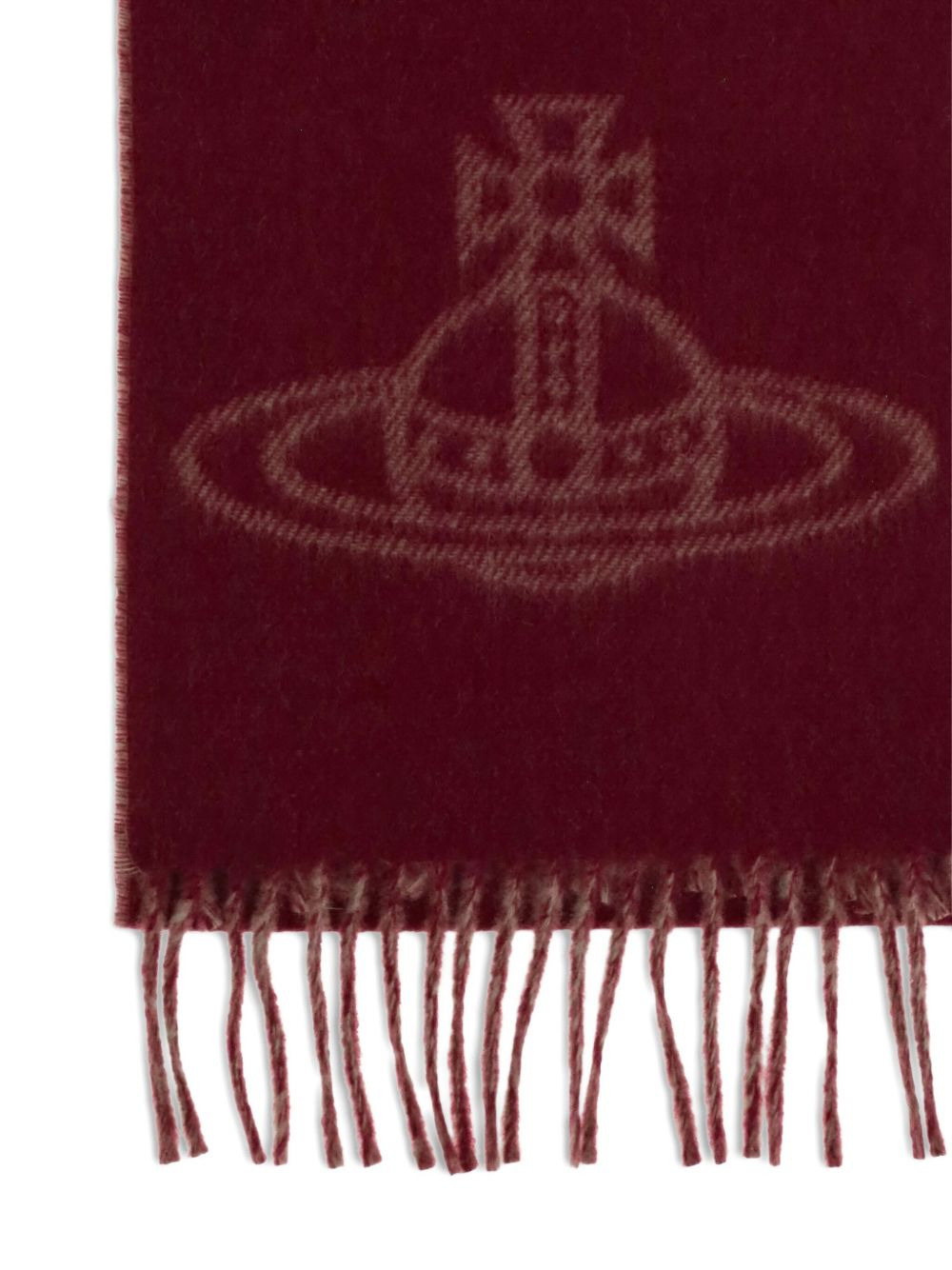 orb-embellished reversible scarf - 3