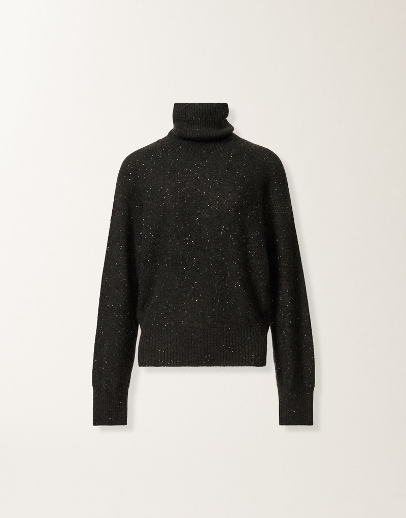 Wool and silk sweater with sequins 1