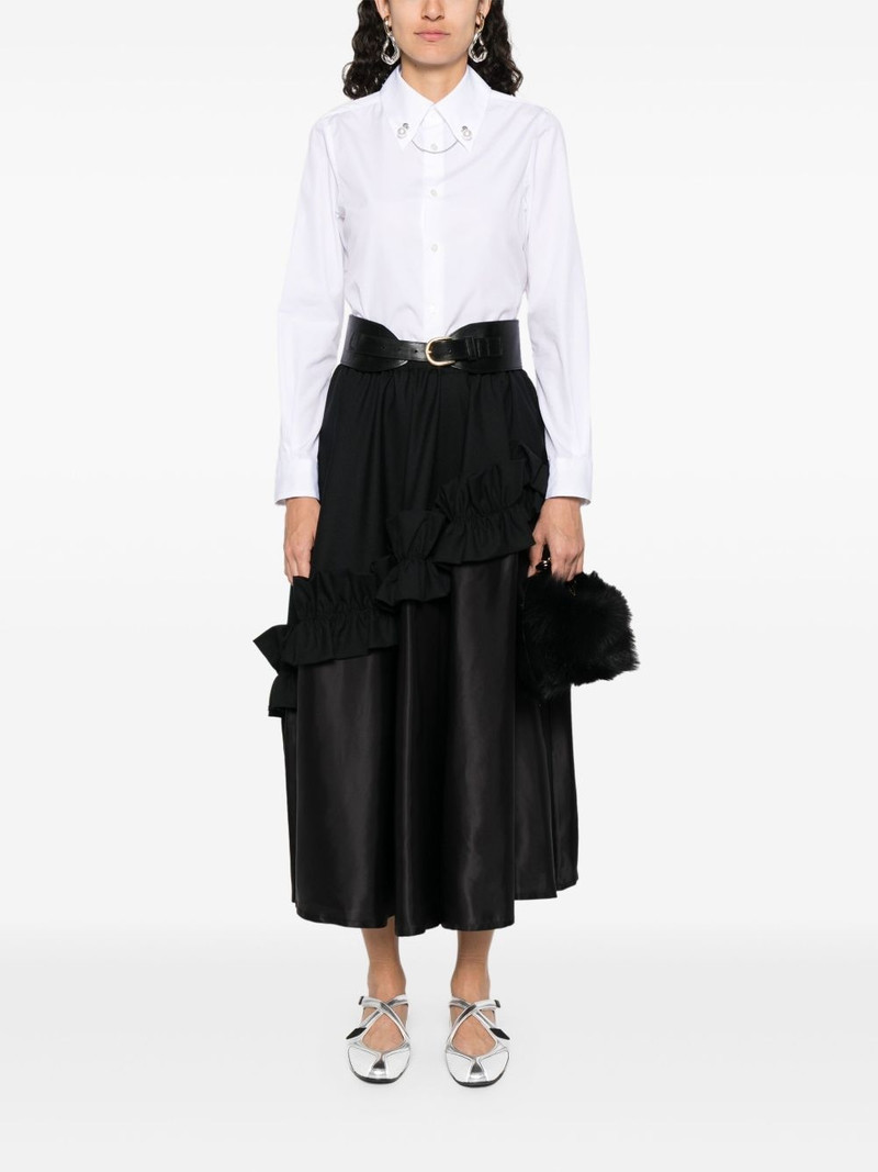 Noir Kei Ninomiya bead-embellished shirt outlook