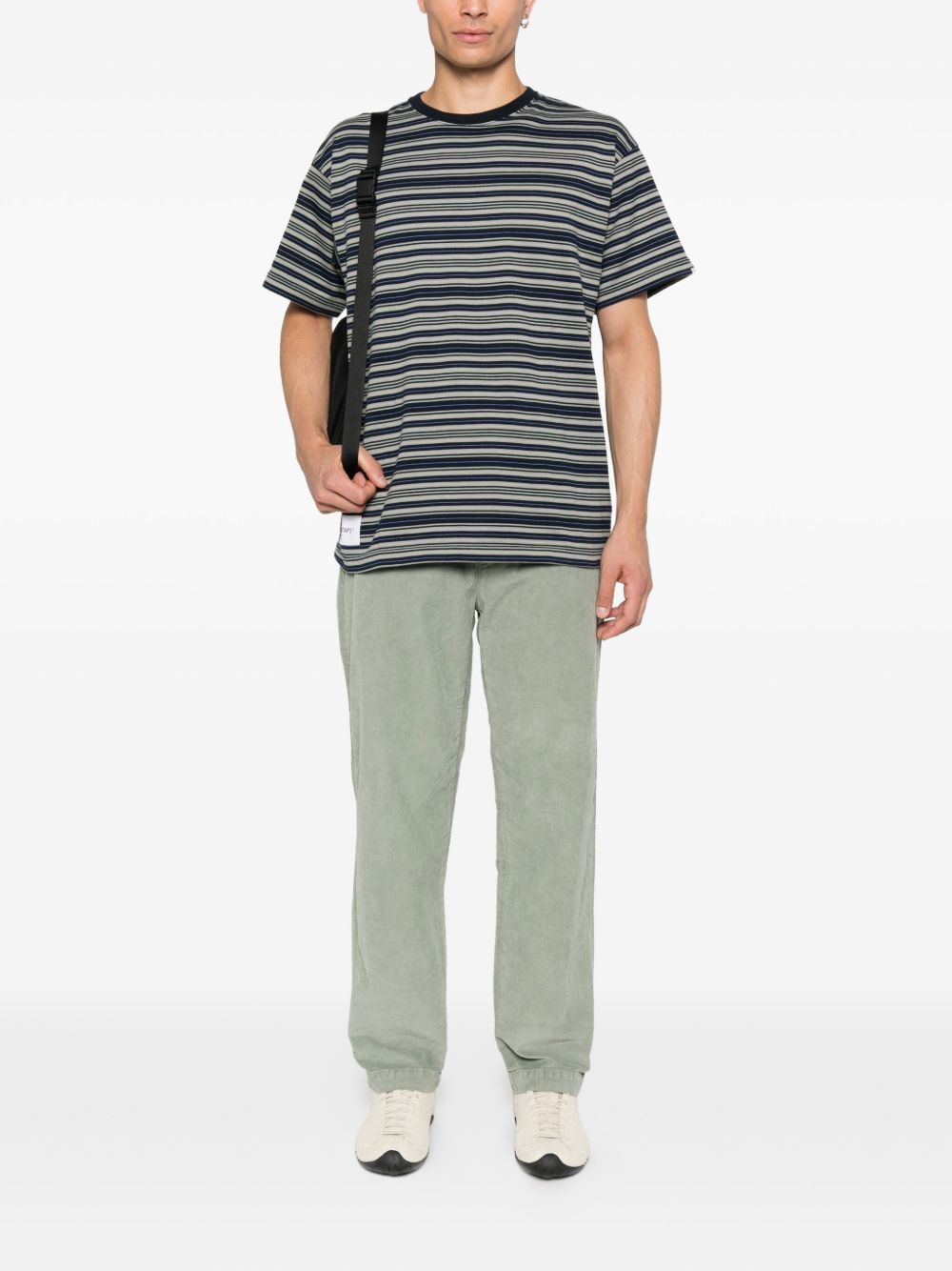corduroy loose chino trousers - 2