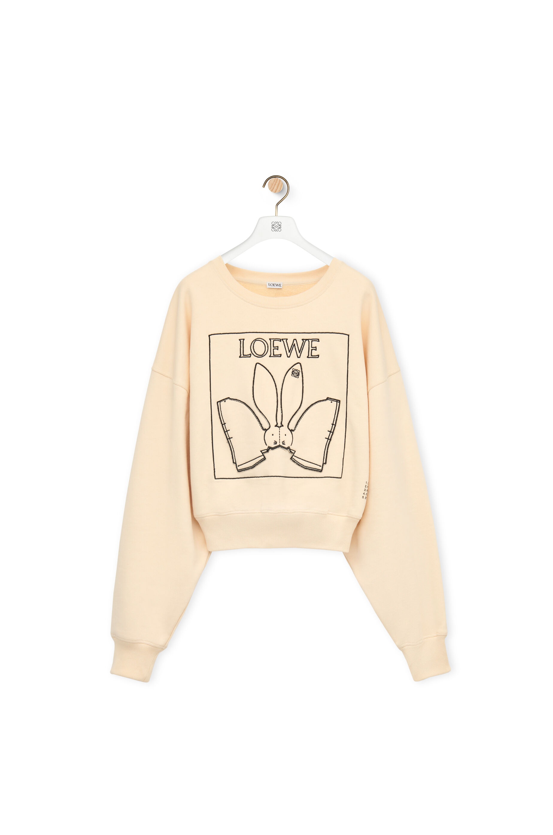 Bunny sweatshirt in cotton - 1