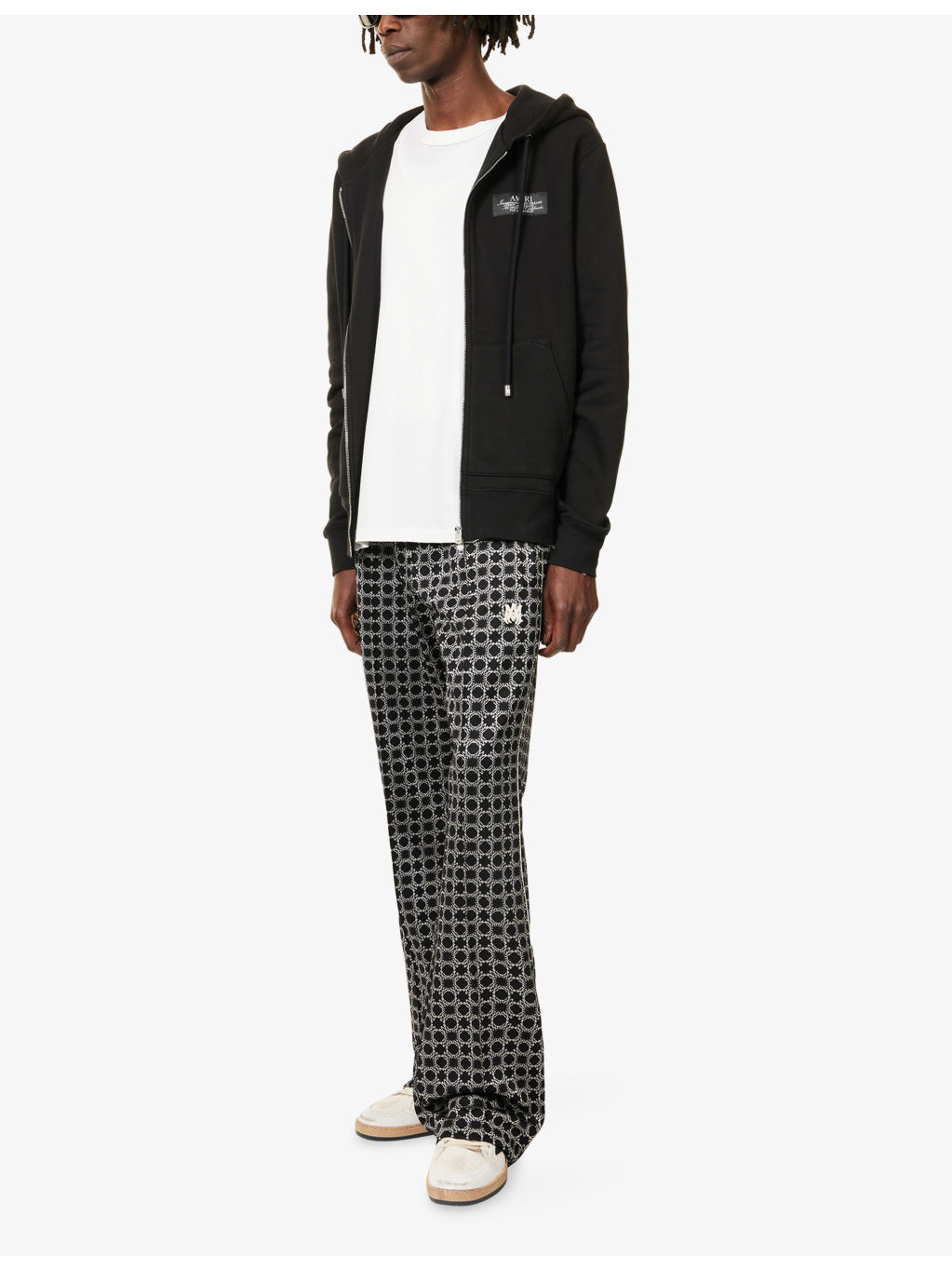 Spirit Zip Brand-Print Cotton-Jersey Hoody - 2