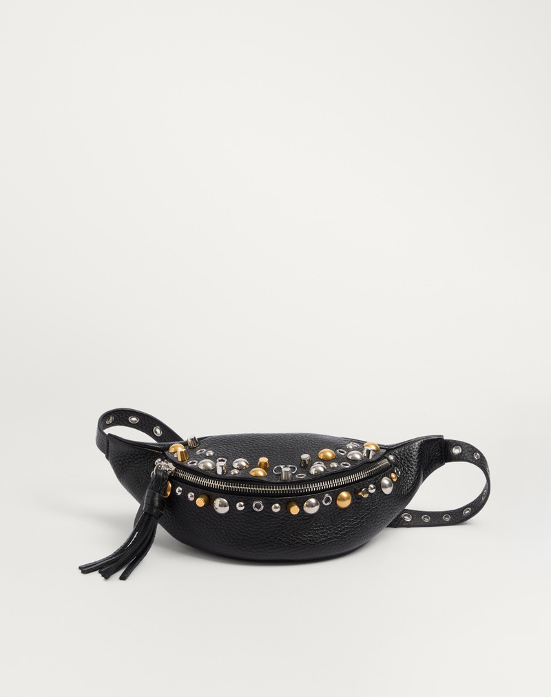 VALENTINO GARAVANI NELLCÔTE BELT BAG IN GRAINY CALFSKIN 1
