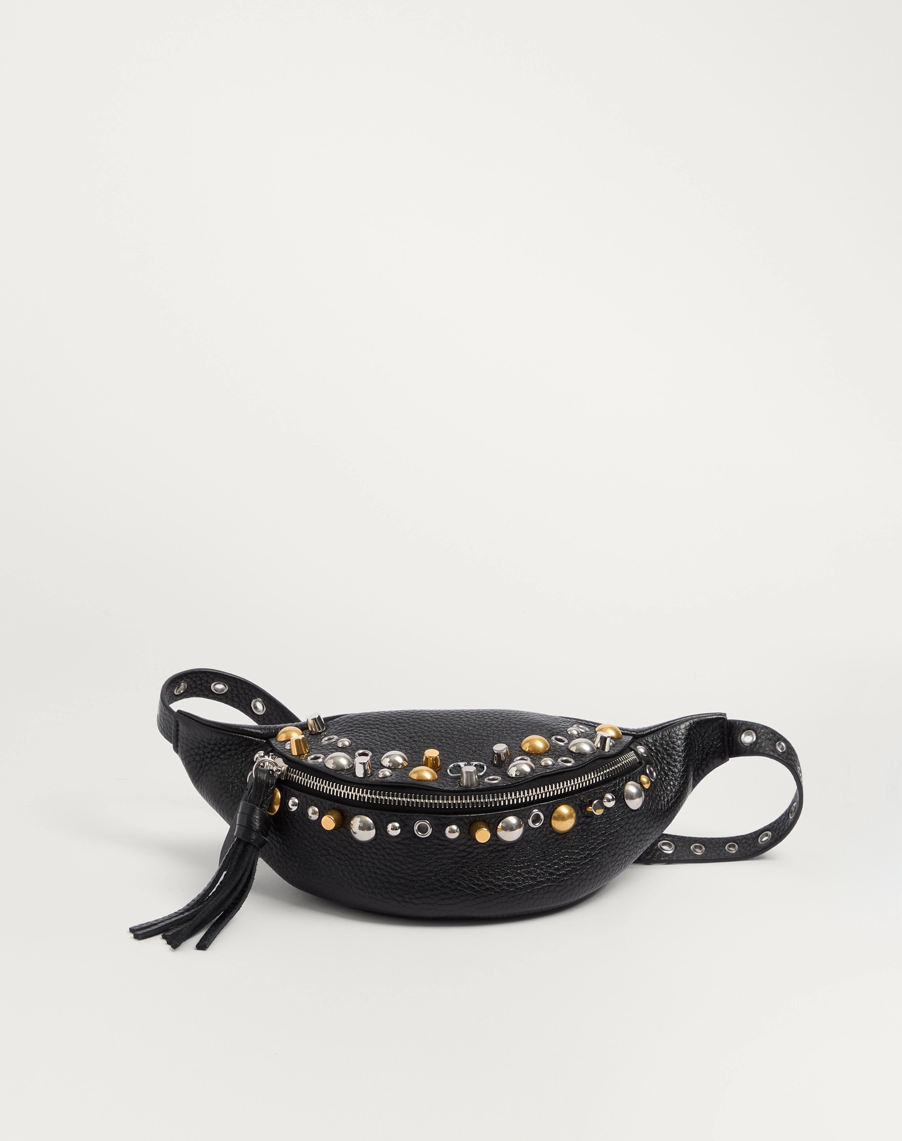 VALENTINO GARAVANI NELLCÔTE BELT BAG IN GRAINY CALFSKIN - 1