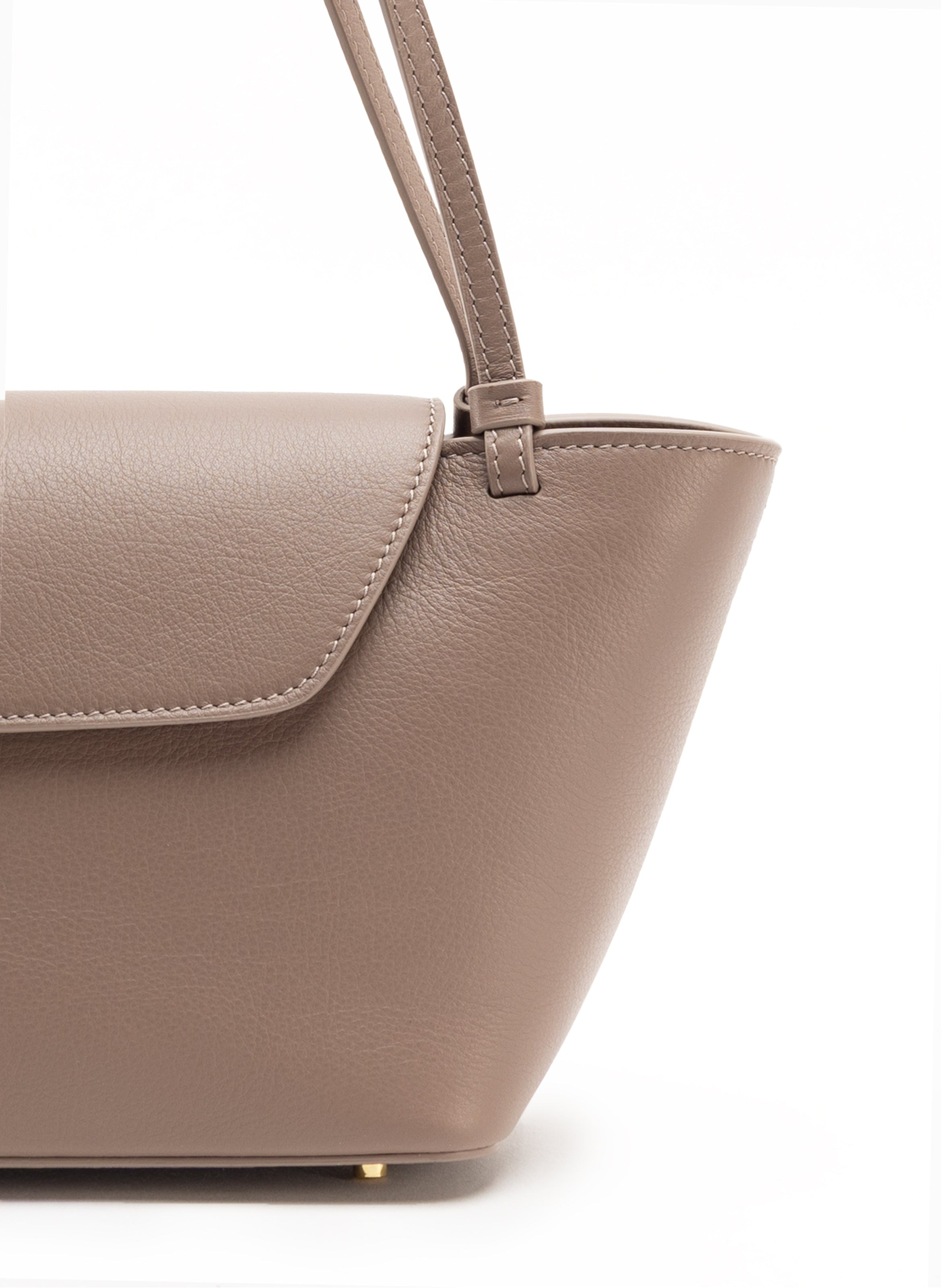 Courrier Tote Leather Acacia - 4