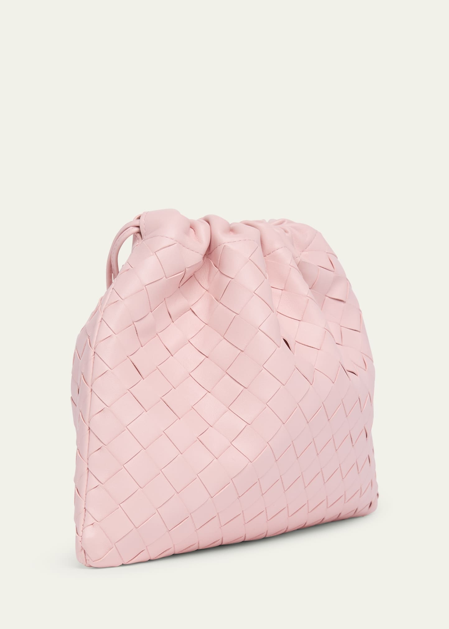 Medium Leather Pouch Bag - 3