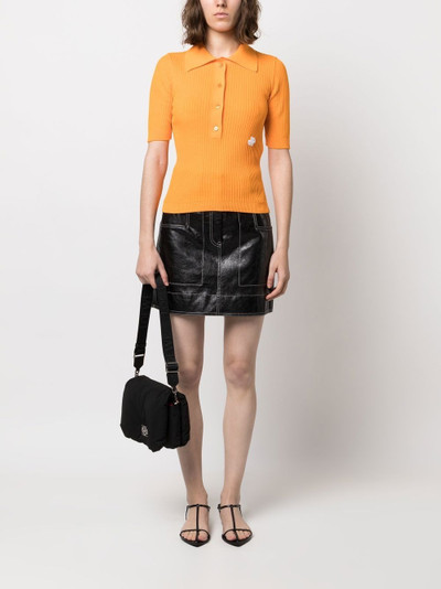PATOU knitted polo top outlook