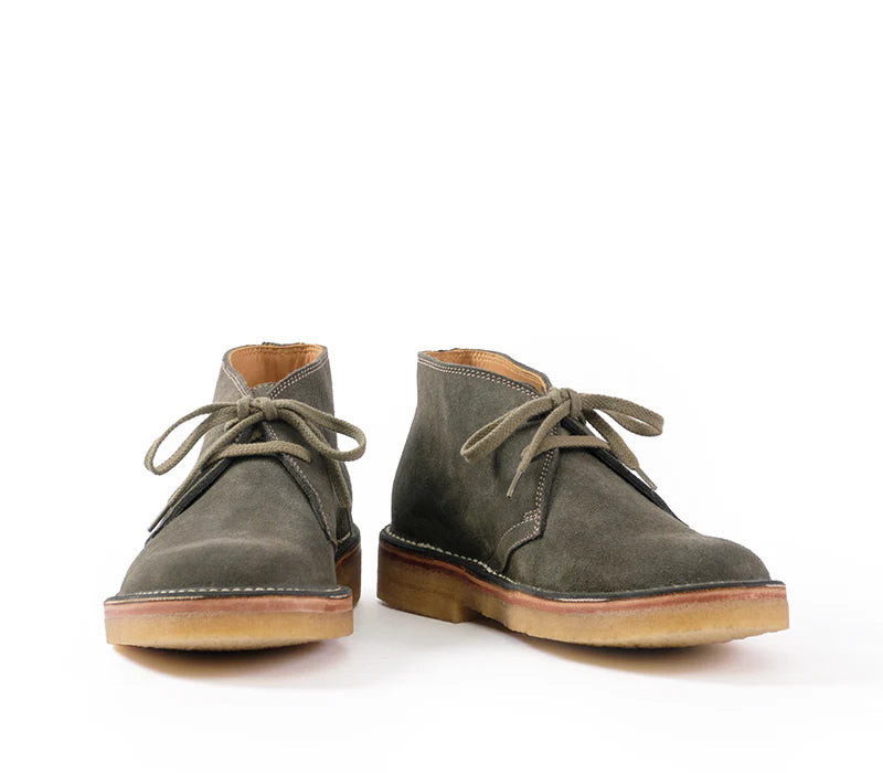 JOHN LOFGREN LK-019 Military Desert Boot Japanese Suede Olive outlook