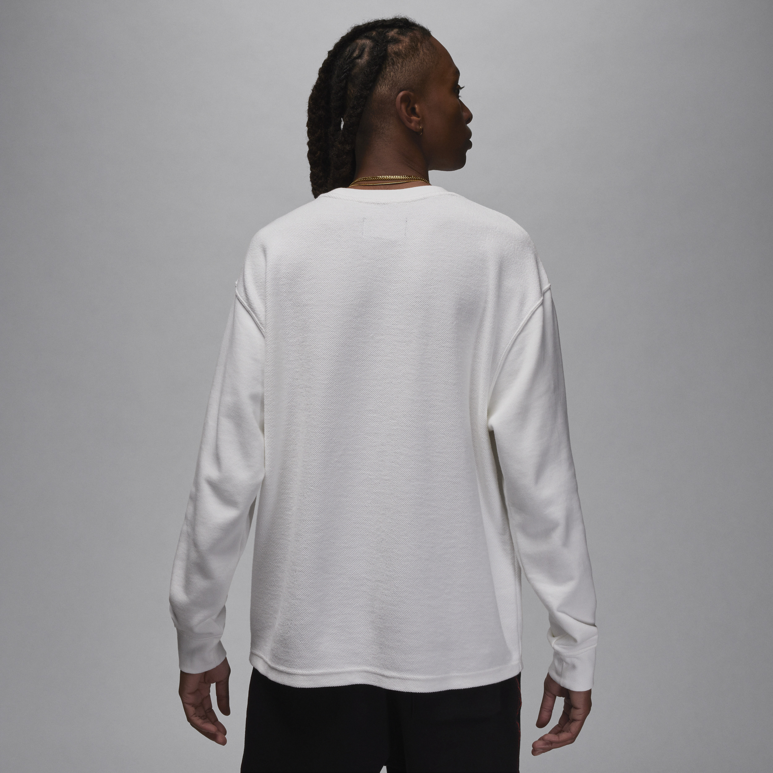 Men's Jordan Flight MVP Long-Sleeve Fleece Top - 2