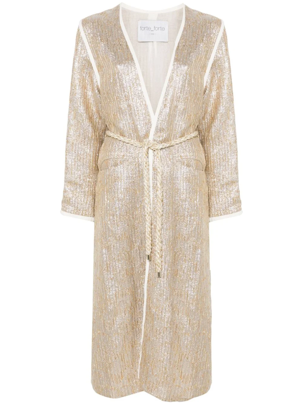 lurex coat - 1