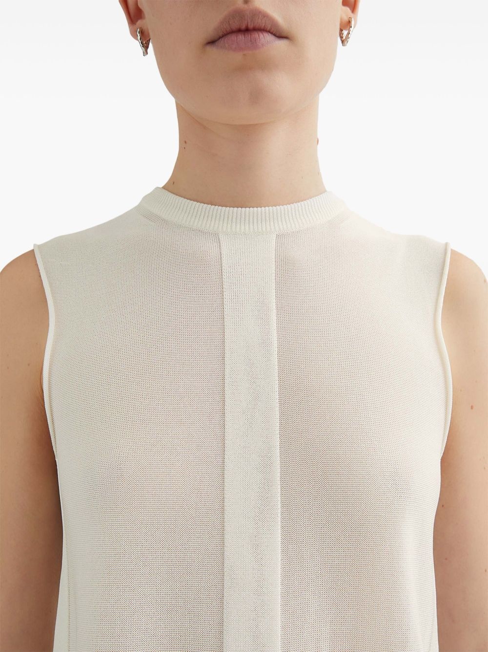 knitted vest - 4