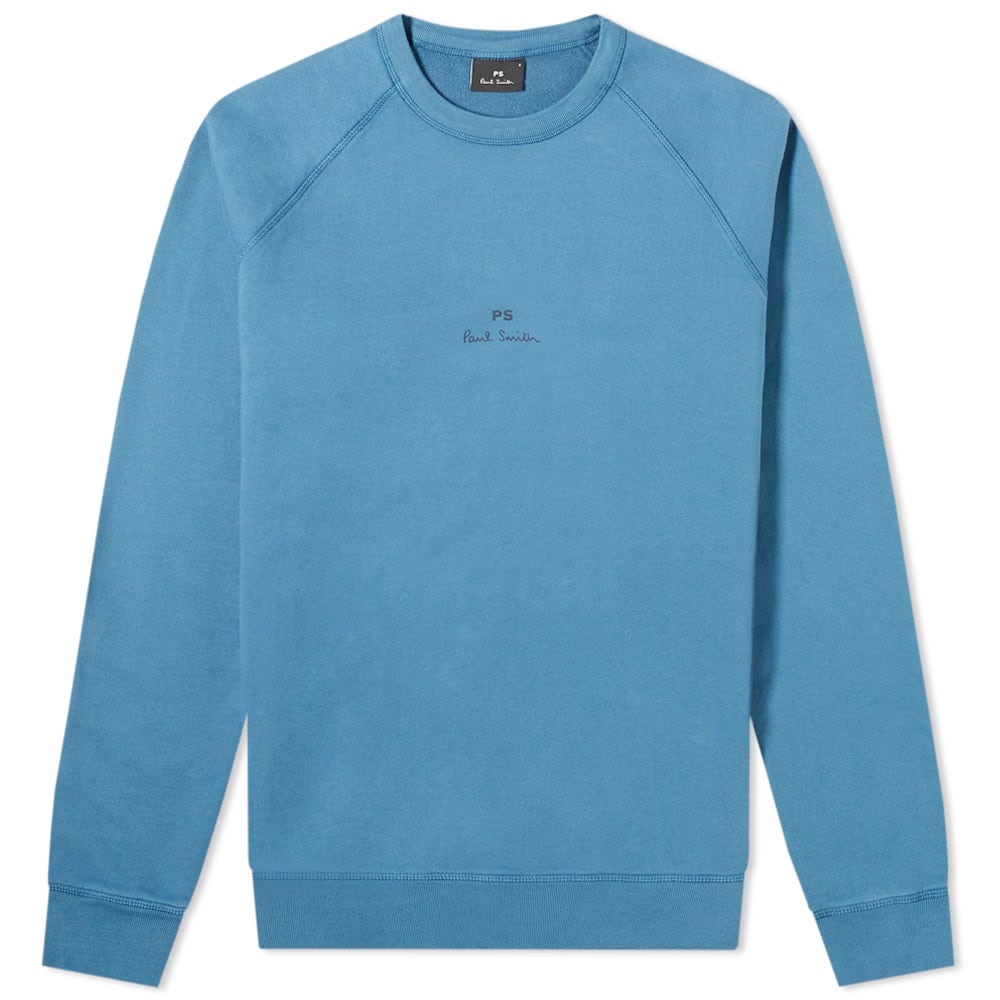 Paul Smith Garment Dyed Logo Crew Sweat - 1