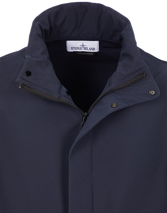 40327 LIGHT SOFT SHELL-R_e.dye® TECHNOLOGY IN RECYCLED POLYESTER BLUE - 3