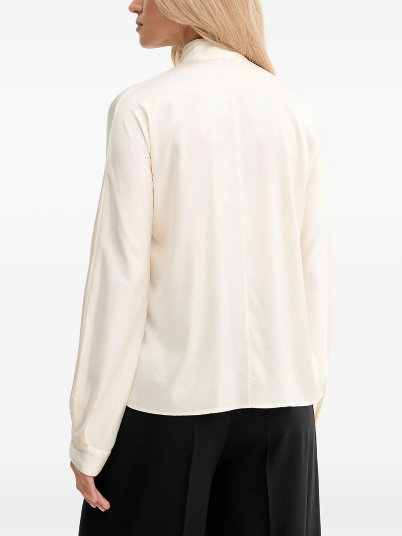 tassel mock-neck blouse 3