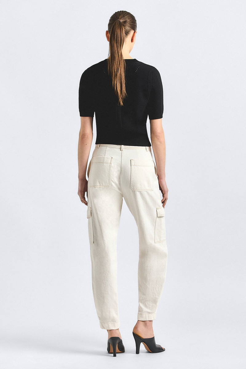 AMARE RELAXED FIT CARGO PANT 4