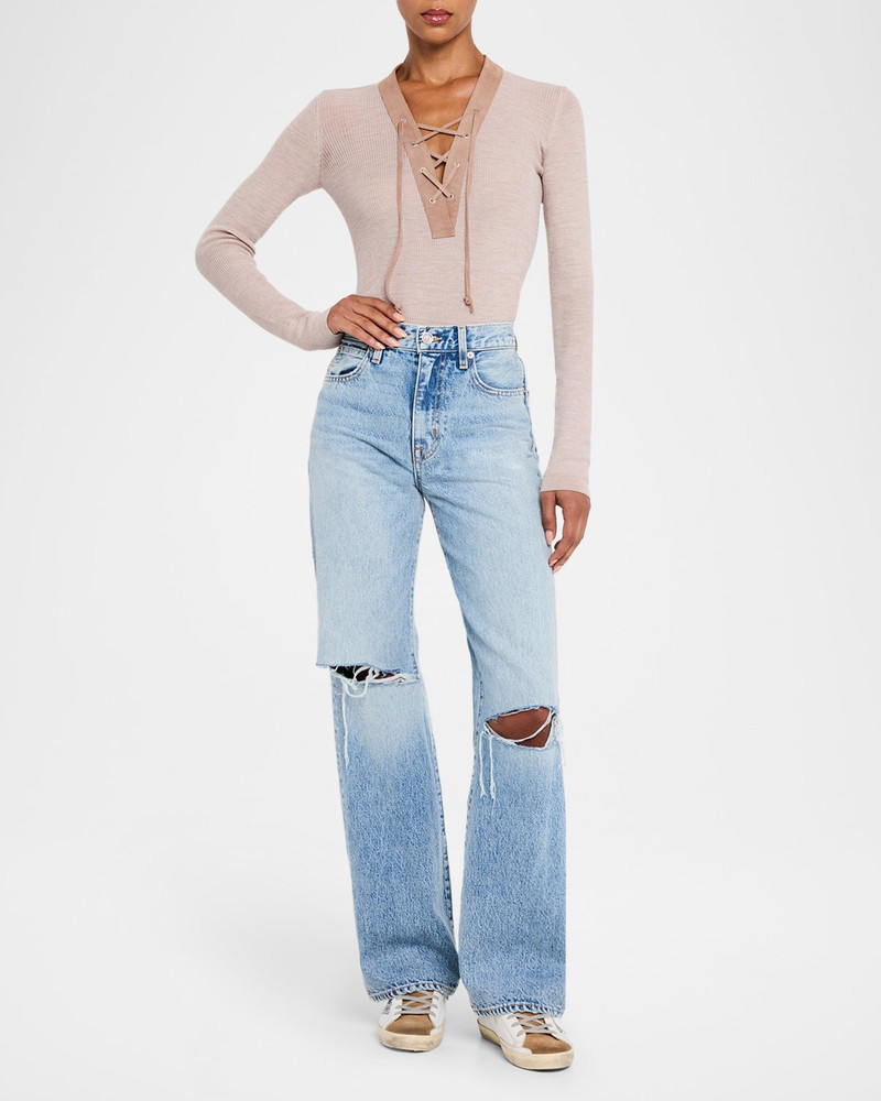SLVRLAKE Grace Wide-Leg Jeans outlook