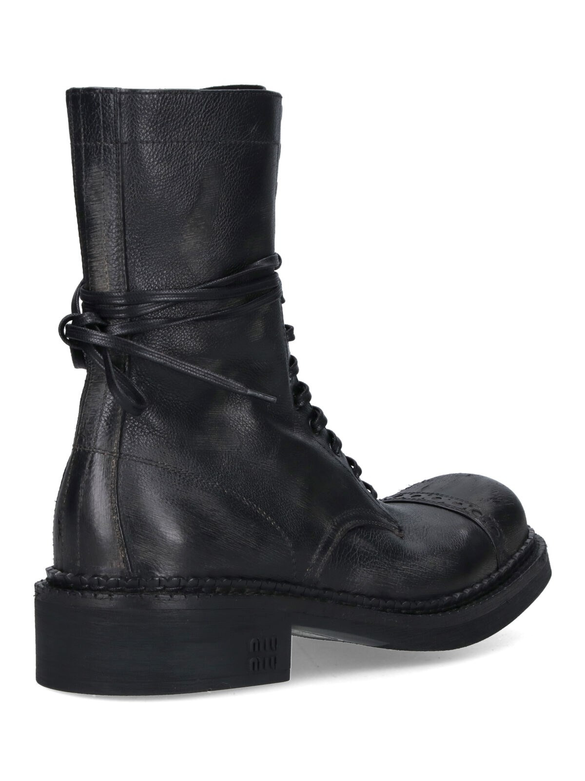 LACE UP ANKLE BOOTS - 4