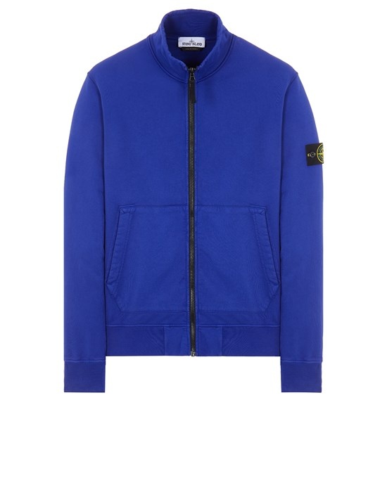 64351 GARMENT-DYED_COTTON FLEECE  ULTRAMARINE BLUE - 1