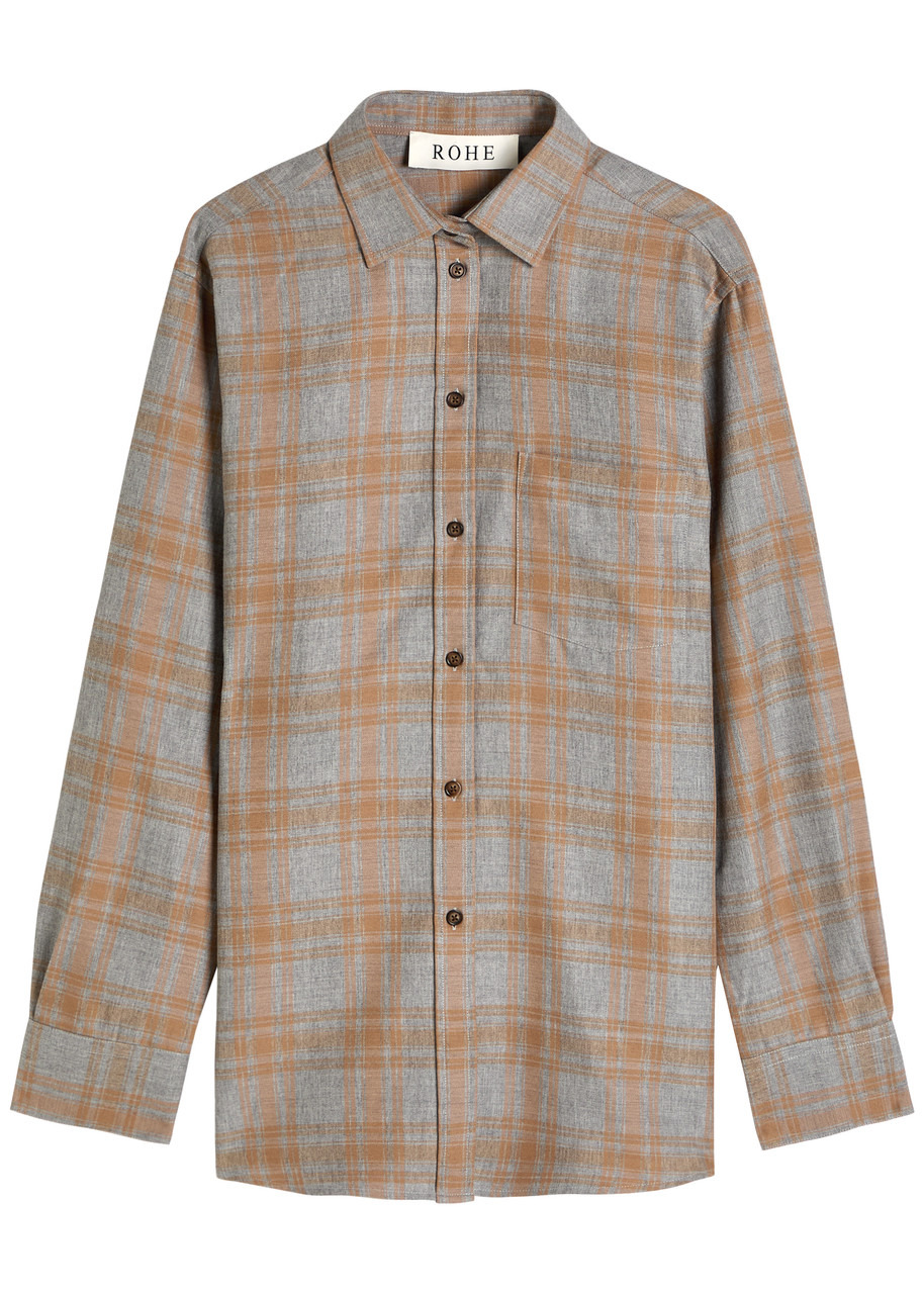 Rohe Checked Woven Shirt - 1