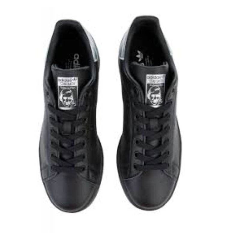 adidas (WMNS) adidas Stan Smith 'Black Silver' BB5156 outlook