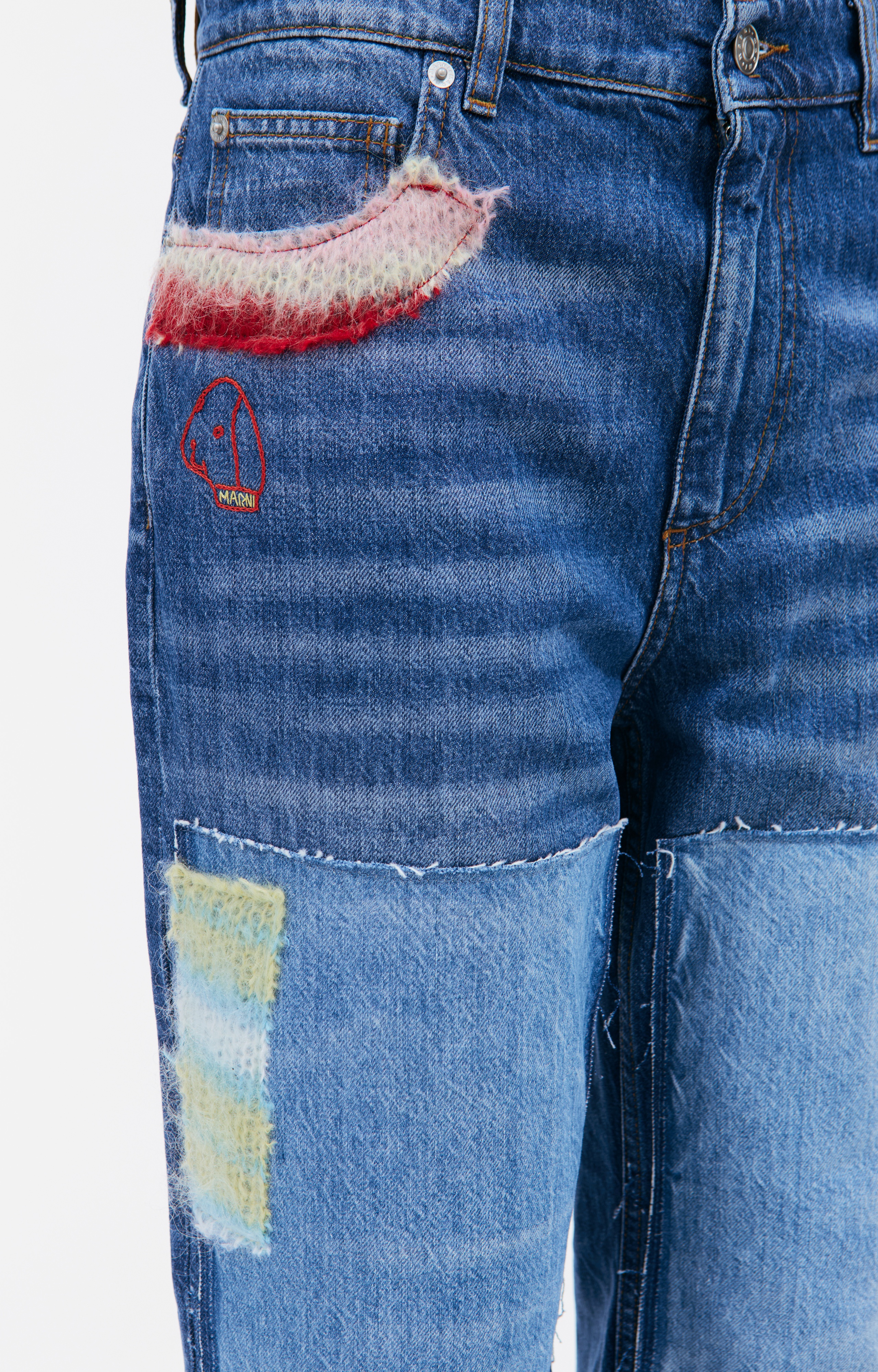 PATCHWORK JEANS - 4
