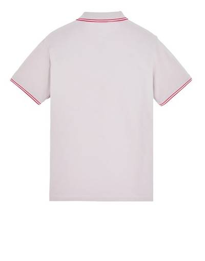 Stone Island 22S18 STRETCH PIQUÉ PINK QUARTZ outlook