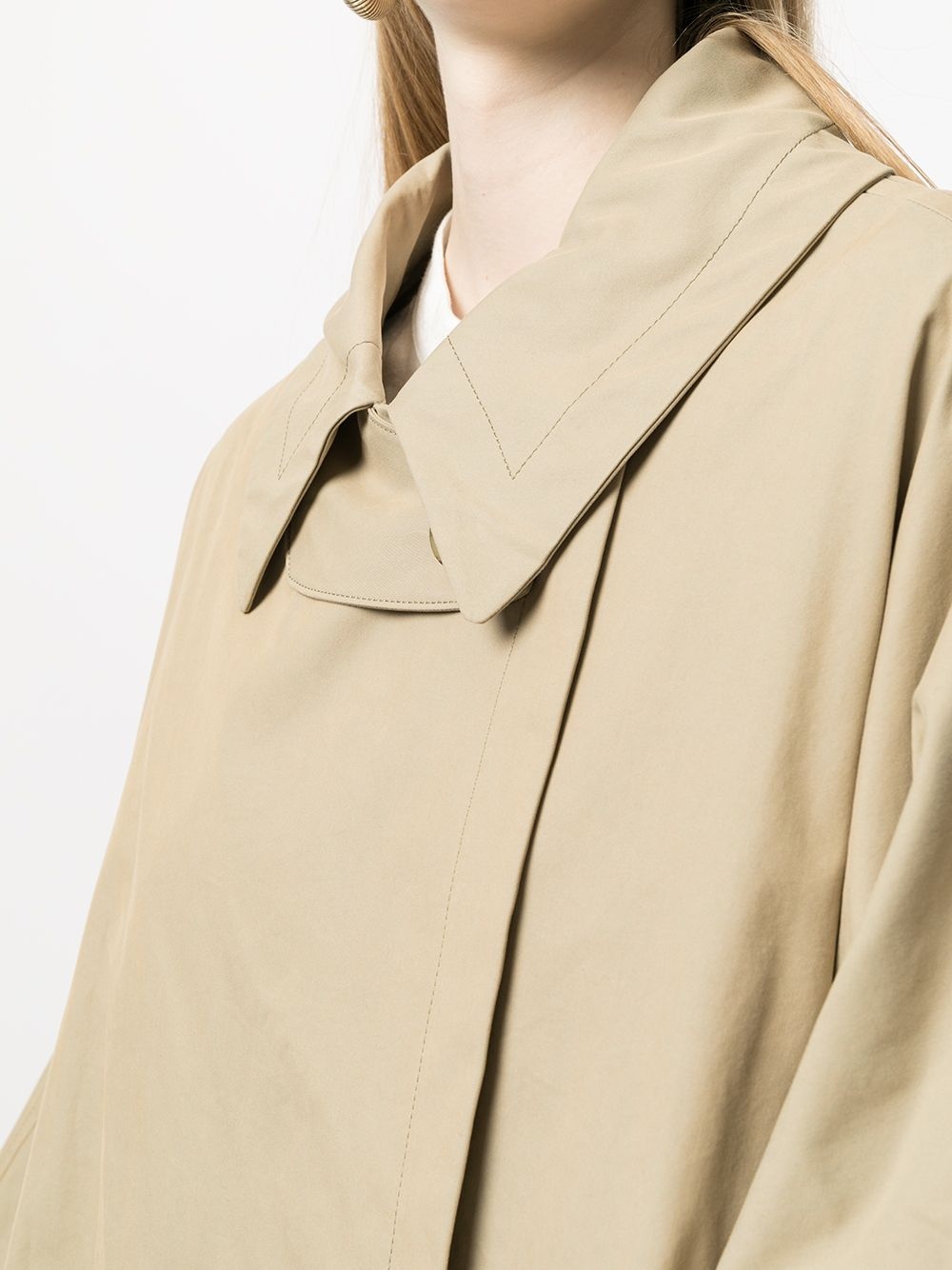 oversized trench coat - 5