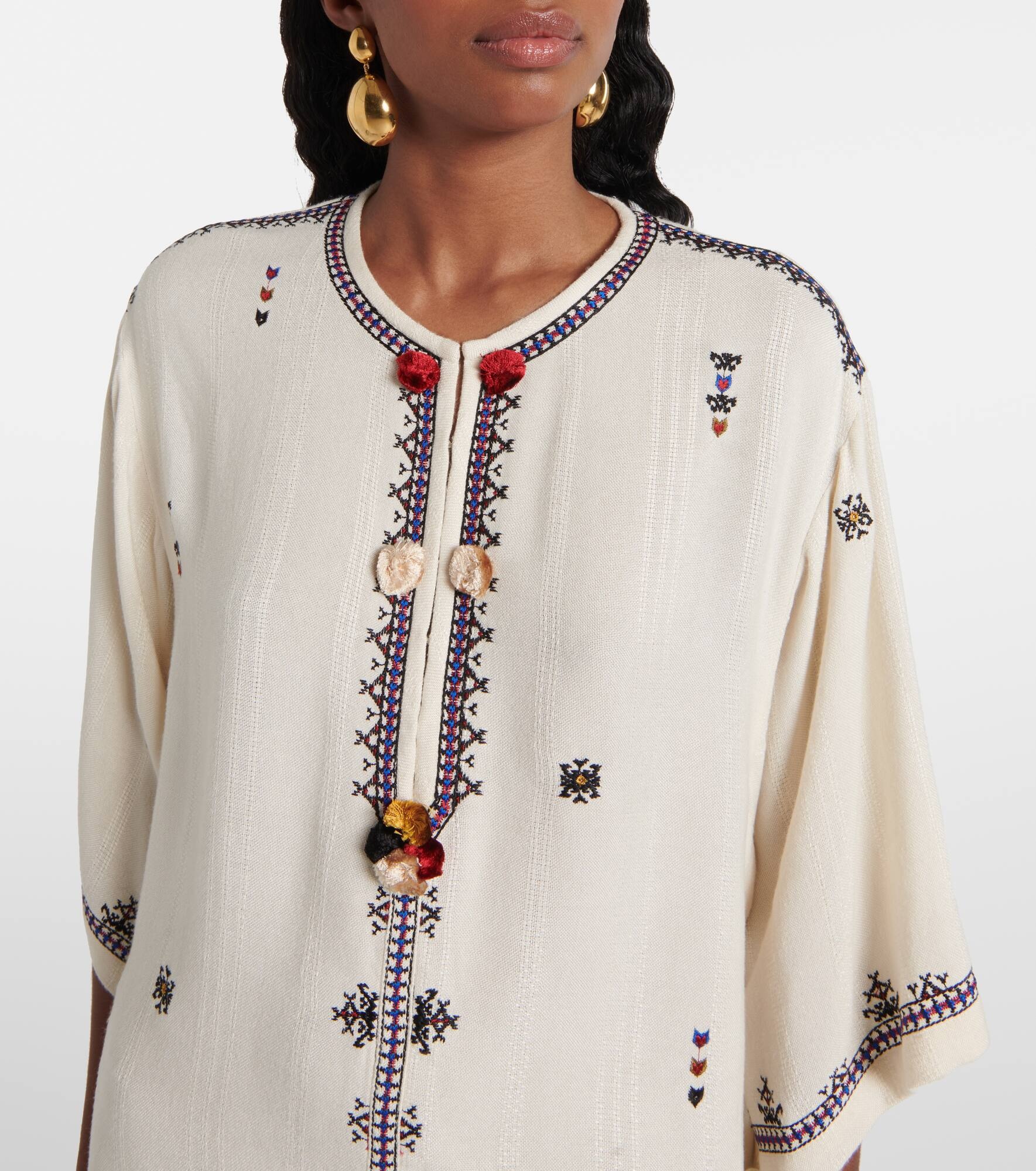 Kressy embroidered minidress - 4