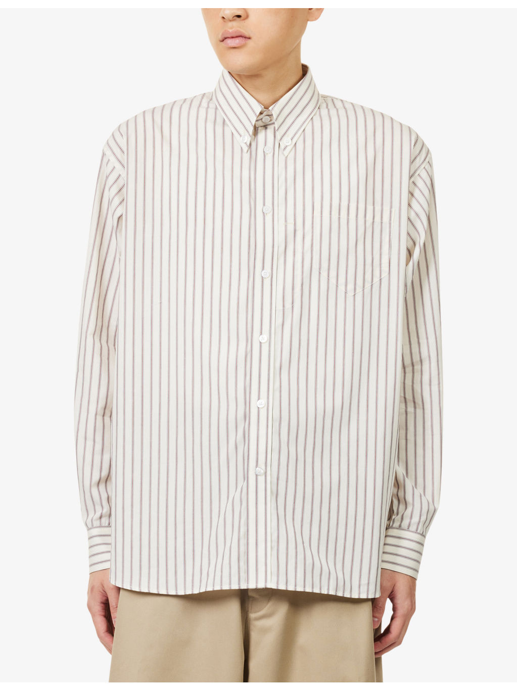 Veterano Striped Cotton Shirt - 3