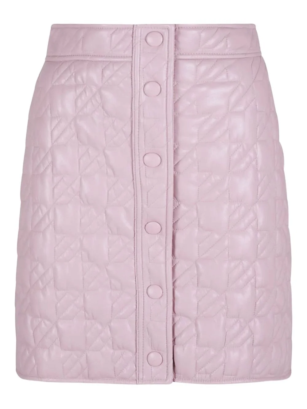 quilted mini skirt - 1