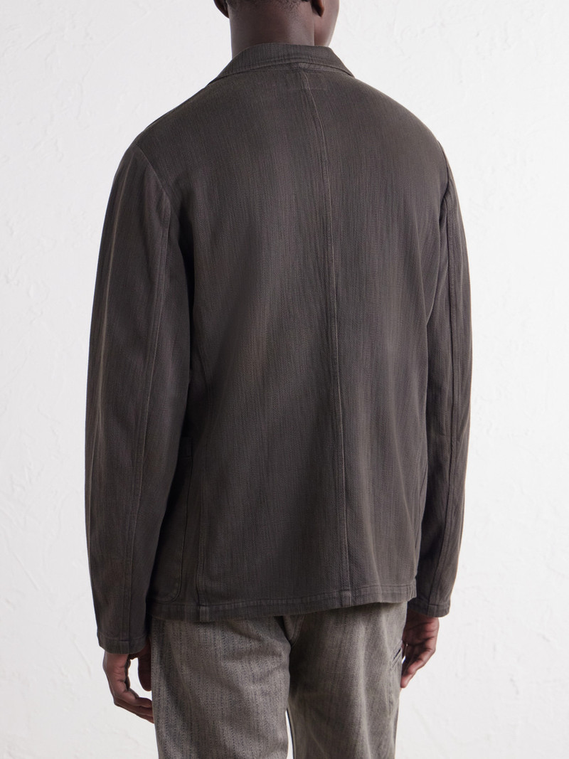 Herringbone Cotton Blazer 4